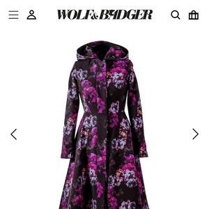 Rainsisters Hortense Pattern Rain Jacket